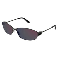BB0336S Ruthenium metal Sunglasses - Shiny Ruthenium