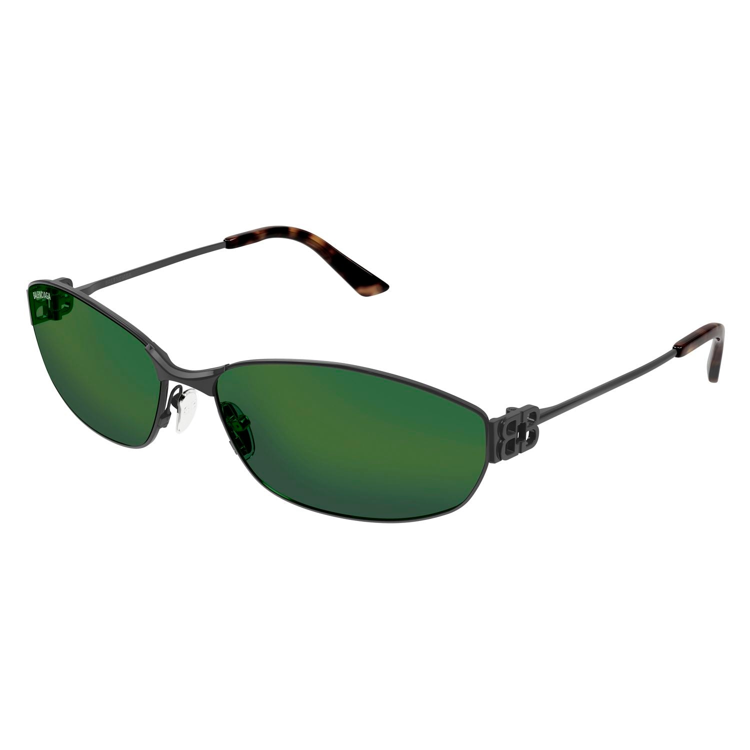 BB0336S Grey metal Sunglasses - Shiny Grey