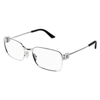 BB0340O Silver metal Optical Frames - Shiny Silver