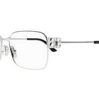 BB0340O Silver metal Optical Frames - Shiny Silver
