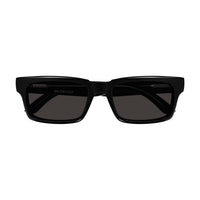 BB0345S Black recycled acetate Sunglasses - Shiny Black