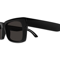 BB0345S Black recycled acetate Sunglasses - Shiny Black