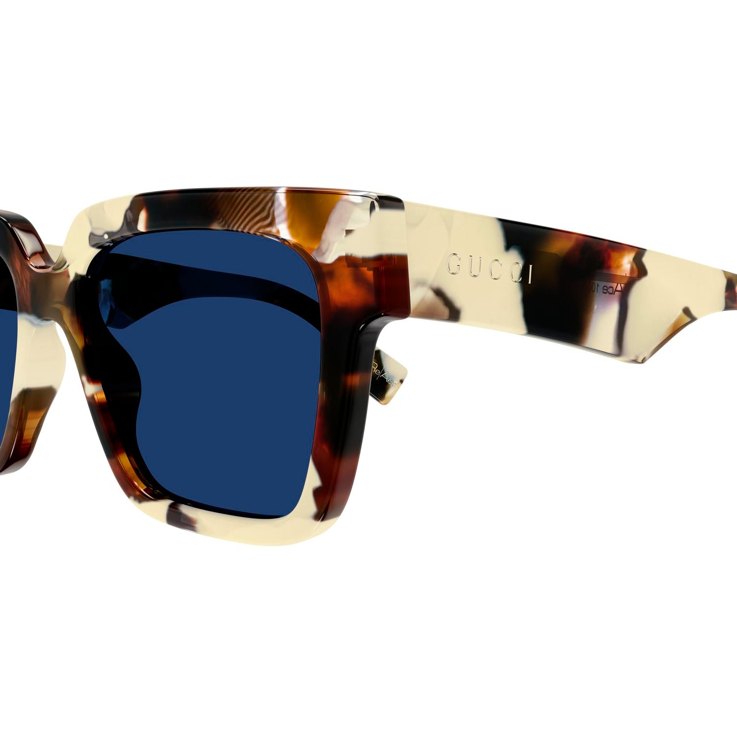 GG1626S Havana recycled acetate Sunglasses - Shiny Havana