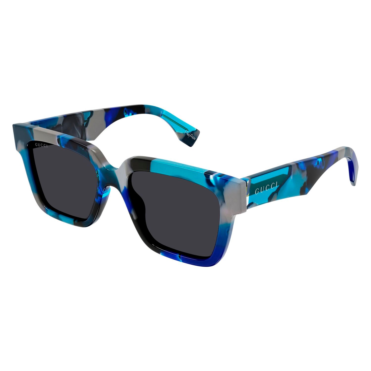 GG1626S Blue recycled acetate Sunglasses - Shiny Blue