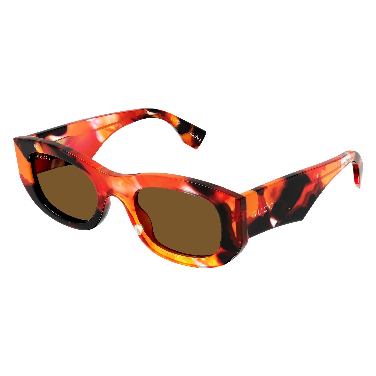 GG1627S Orange recycled acetate Sunglasses - Shiny Orange