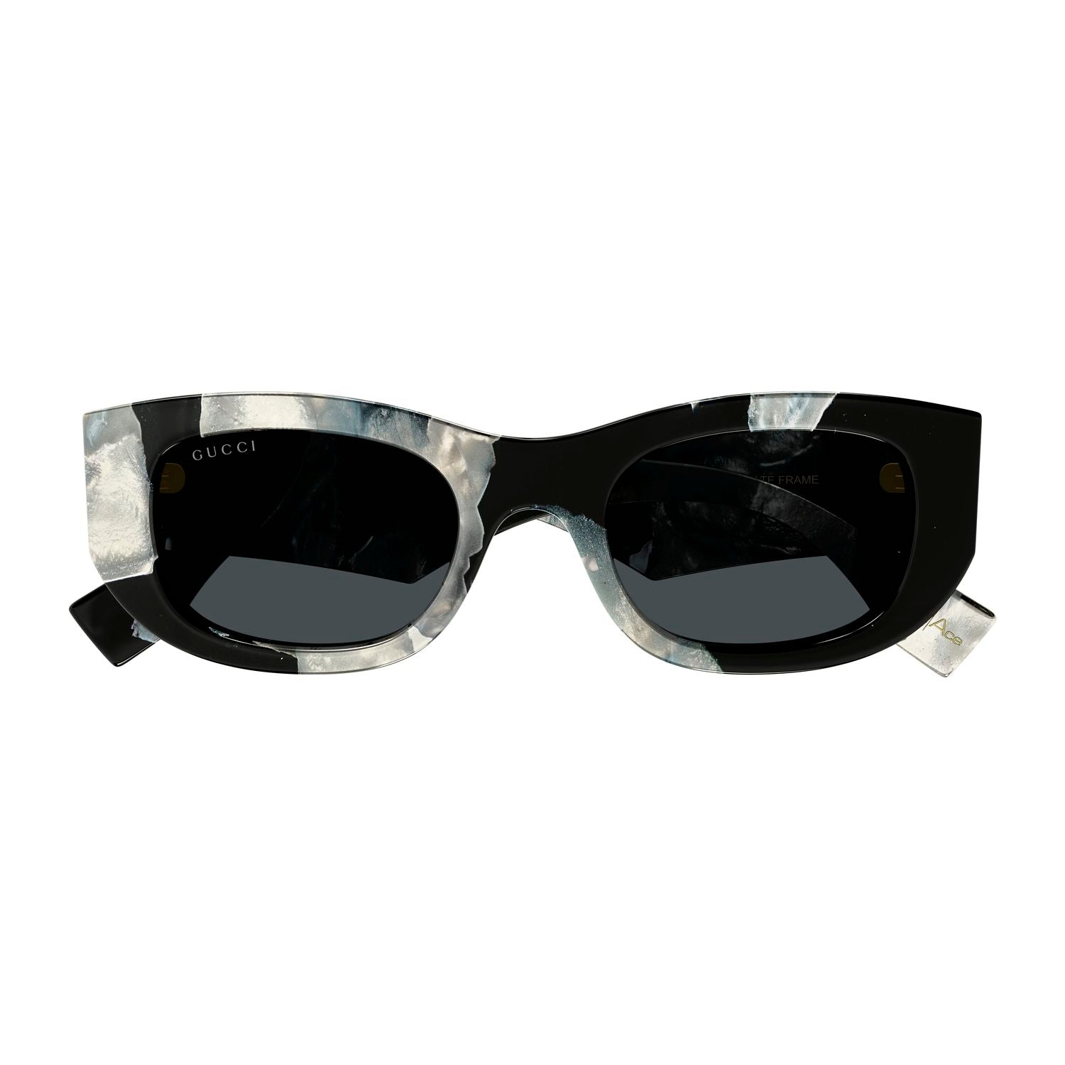 GG1627S Black recycled acetate Sunglasses - Shiny Black