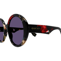 GG1628S Black recycled acetate Sunglasses - Shiny Black