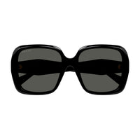 GG1629SA Black recycled acetate Sunglasses - Shiny Black