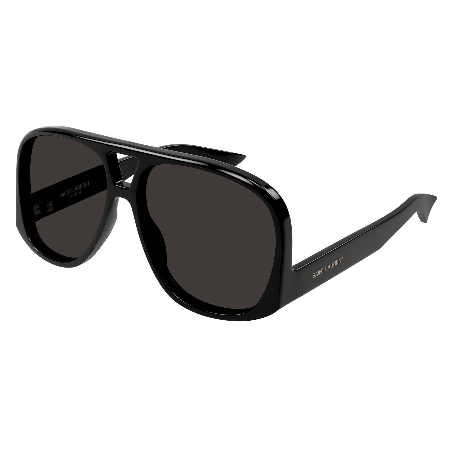 SL 652 Solace Black recycled acetate Sunglasses - Shiny Black
