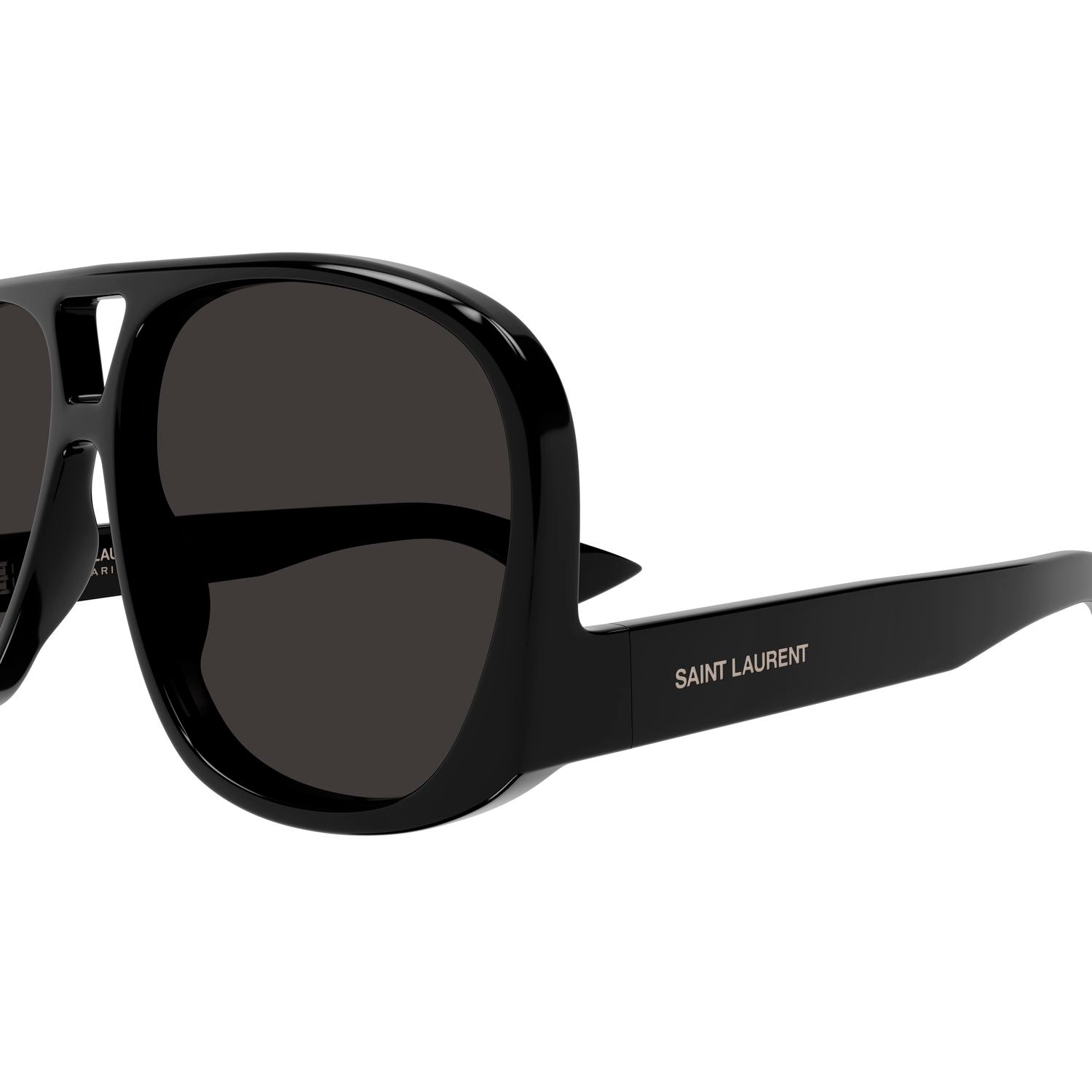 SL 652 Solace Black recycled acetate Sunglasses - Shiny Black
