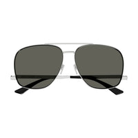 SL 653 Leon Silver metal Sunglasses - Shiny Silver