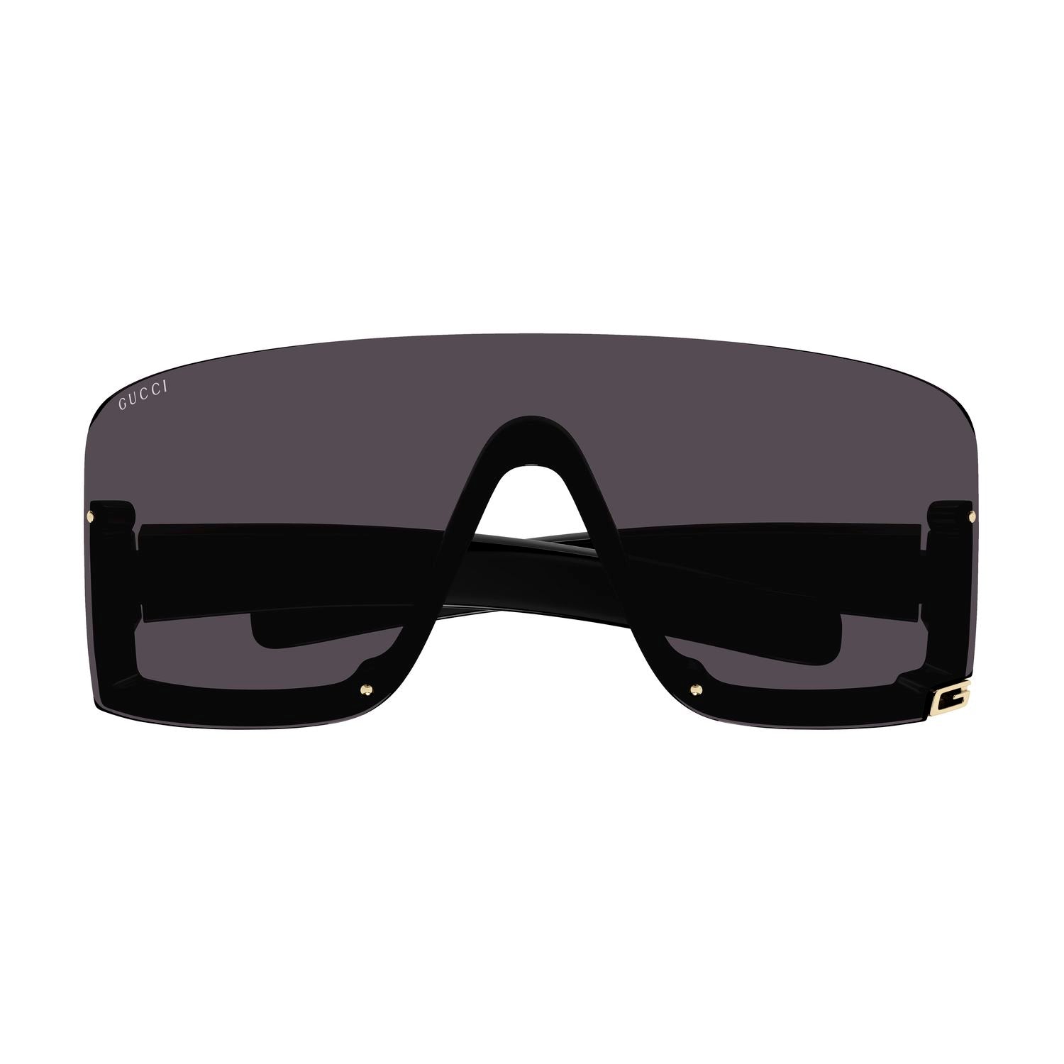 GG1637S Black injection Sunglasses - Shiny Black