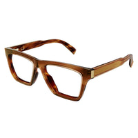 DU0080O Havana recycled acetate Optical Frames - Shiny Transparent Havana