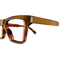 DU0080O Havana recycled acetate Optical Frames - Shiny Transparent Havana