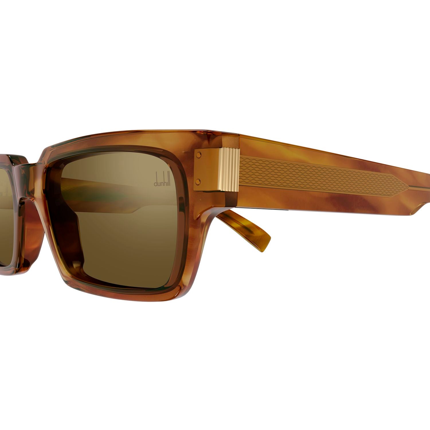 DU0079S Havana recycled acetate Sunglasses - Shiny Transparent Havana