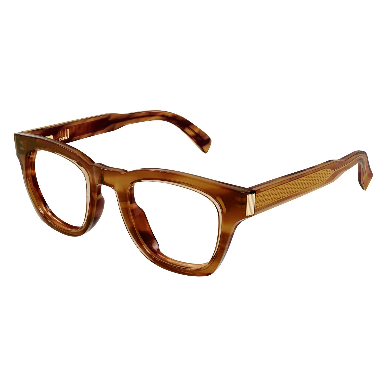 DU0081O Havana recycled acetate Optical Frames - Shiny Transparent Havana