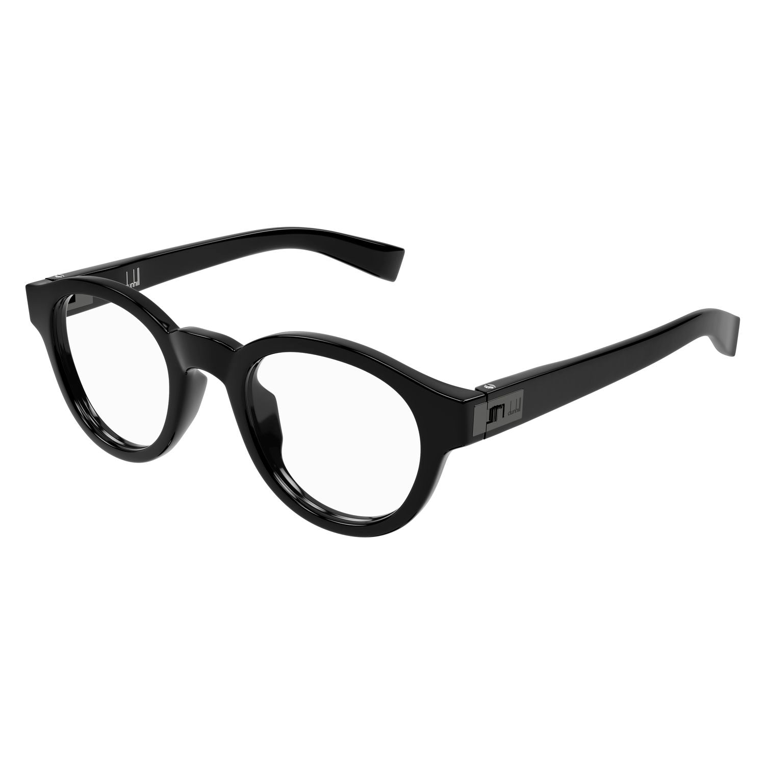 DU0089O Black recycled acetate Optical Frames - Shiny Black