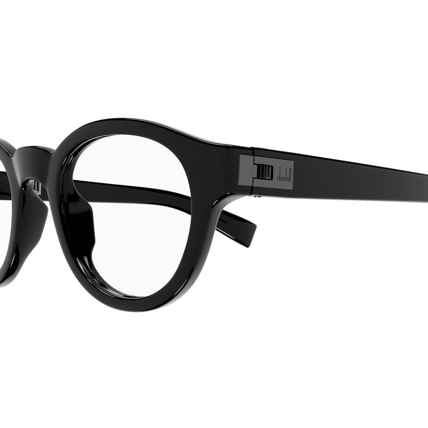 DU0089O Black recycled acetate Optical Frames - Shiny Black