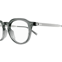 DU0091O Grey recycled acetate Optical Frames - Shiny Transparent Grey