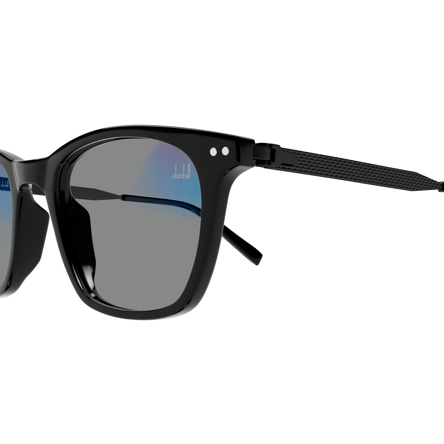 DU0092S Black recycled acetate Sunglasses - Shiny Black