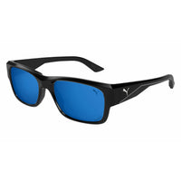 PU0438S Black injection Sunglasses - Shiny Black