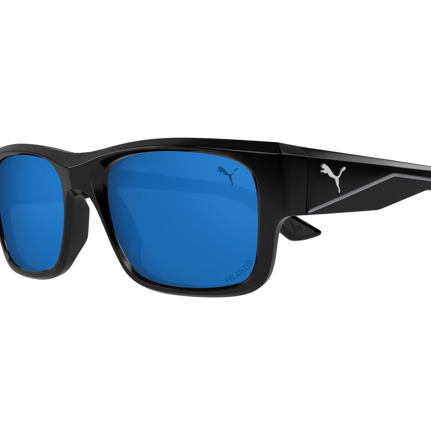 PU0438S Black injection Sunglasses - Shiny Black