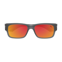 PU0438S Grey injection Sunglasses - Matte Transparent Grey