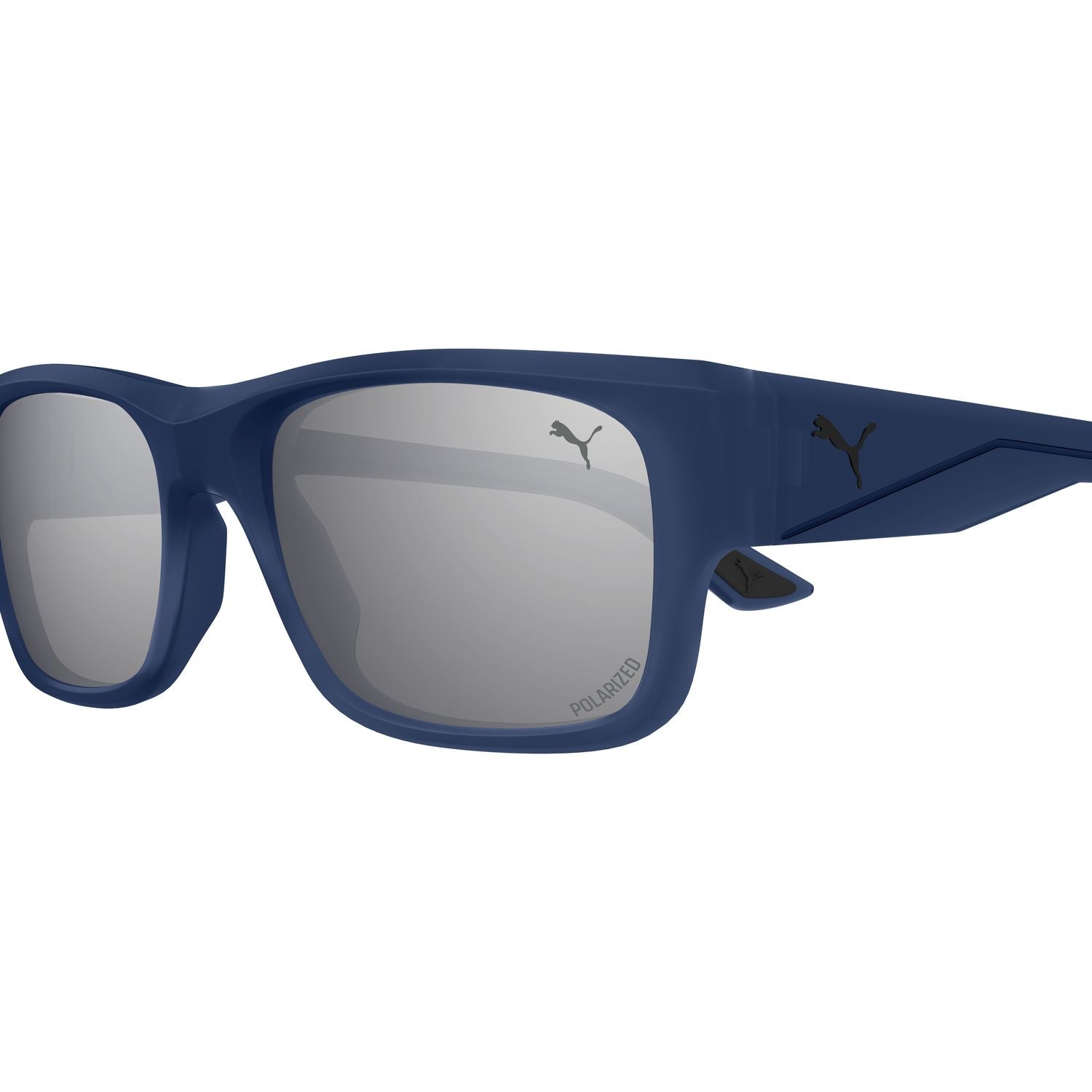 PU0438S Blue injection Sunglasses - Matte Transparent Blue