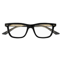MB0322O Black recycled acetate Optical Frames - Shiny Solid Black