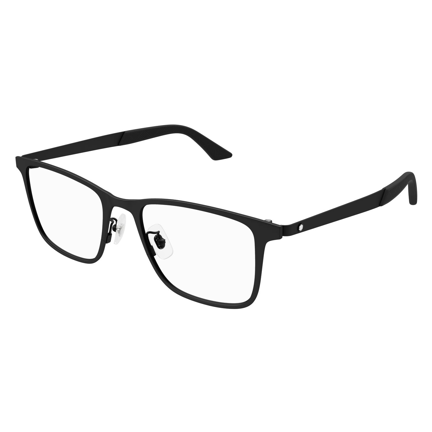 MB0334O Black metal Optical Frames - Matte Black