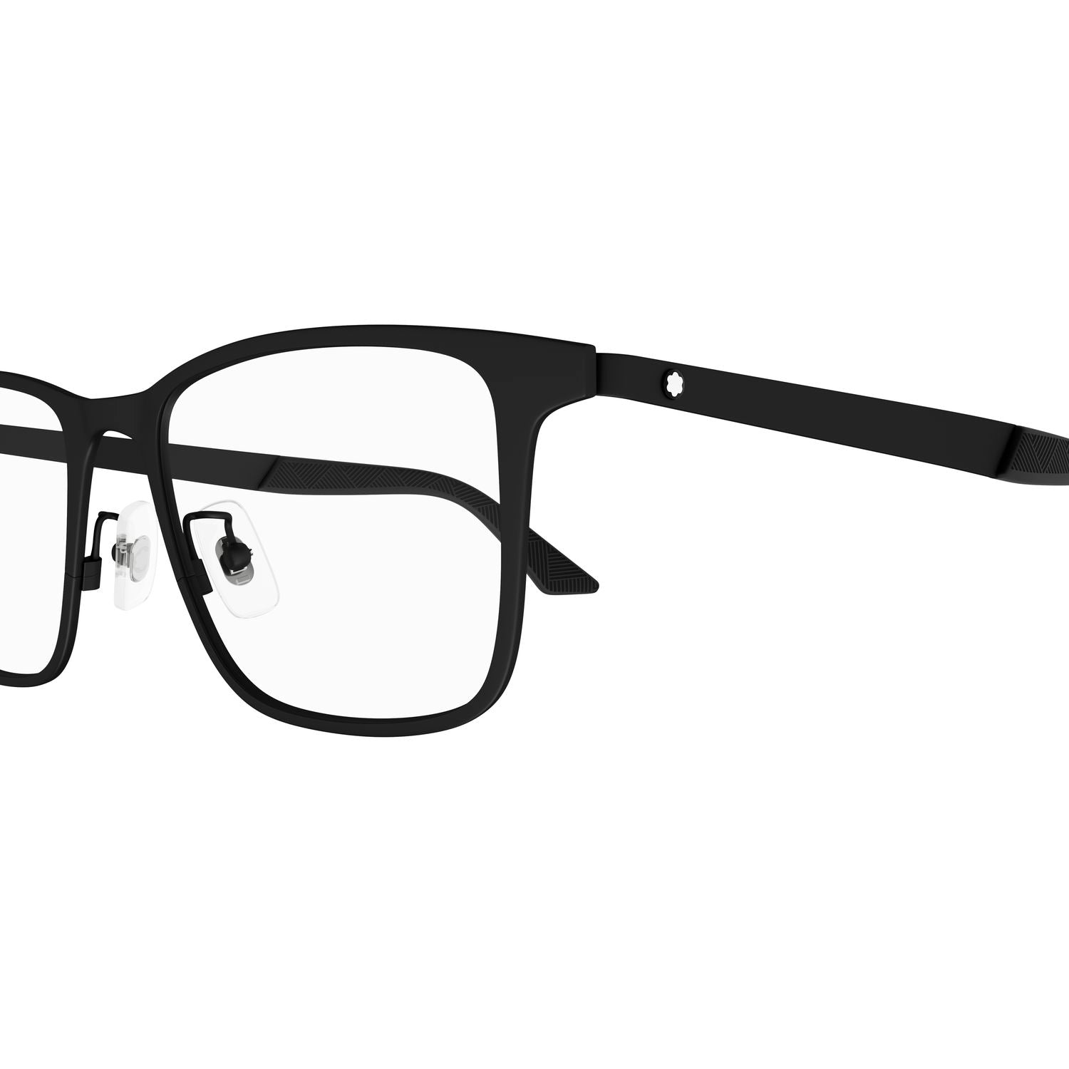 MB0334O Black metal Optical Frames - Matte Black