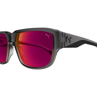 PU0445S Grey injection Sunglasses - Matte Transparent Grey
