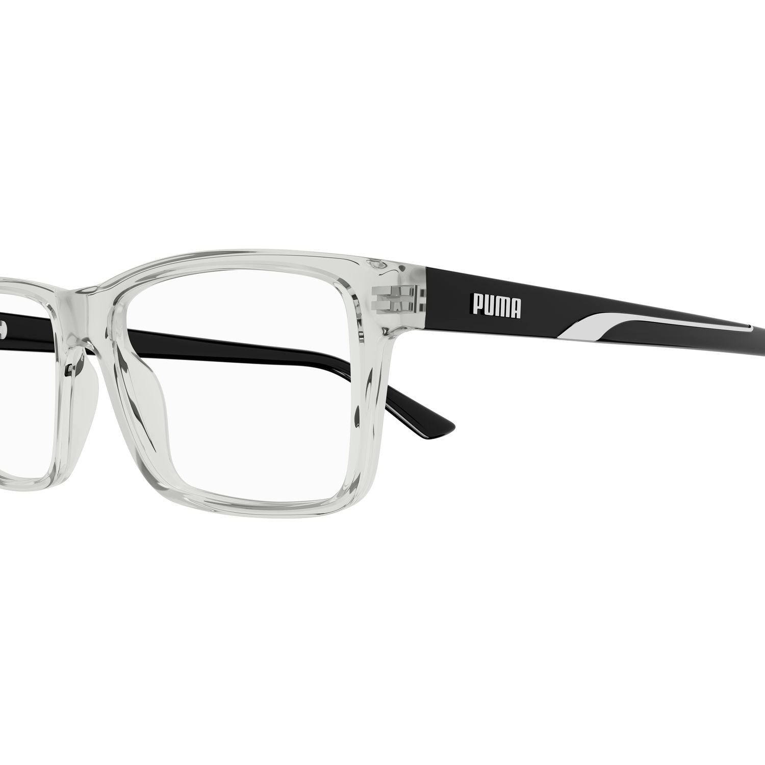PU0471O Crystal injection Optical Frames - Shiny Crystal