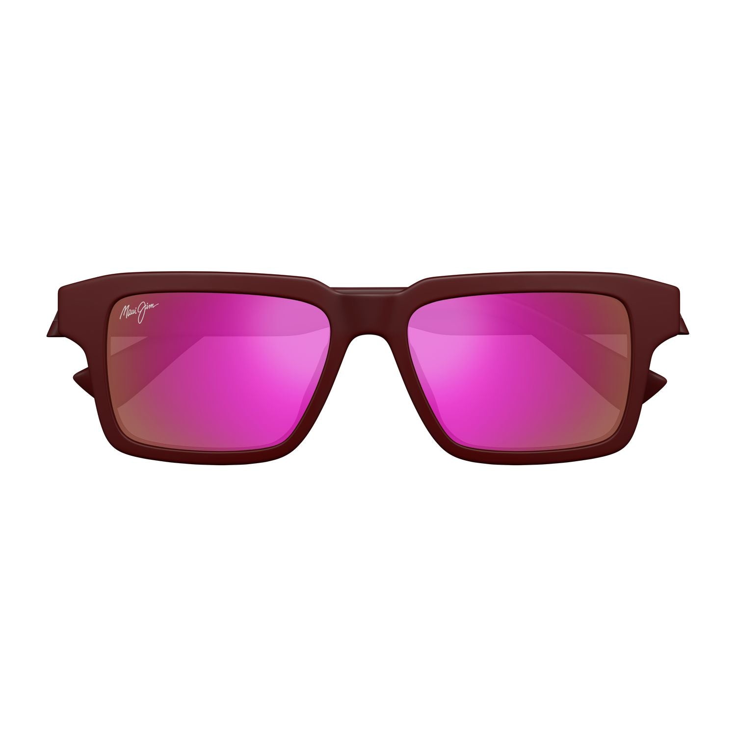 MJ0635S Burgundy bio injection Sunglasses - Matte Burgundy