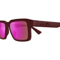 MJ0635S Burgundy bio injection Sunglasses - Matte Burgundy