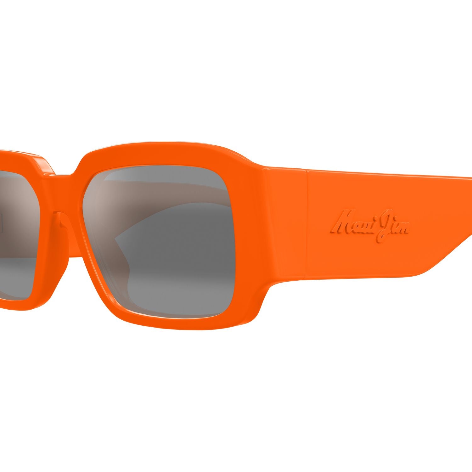 MJ0639S Orange bio injection Sunglasses - Shiny Orange