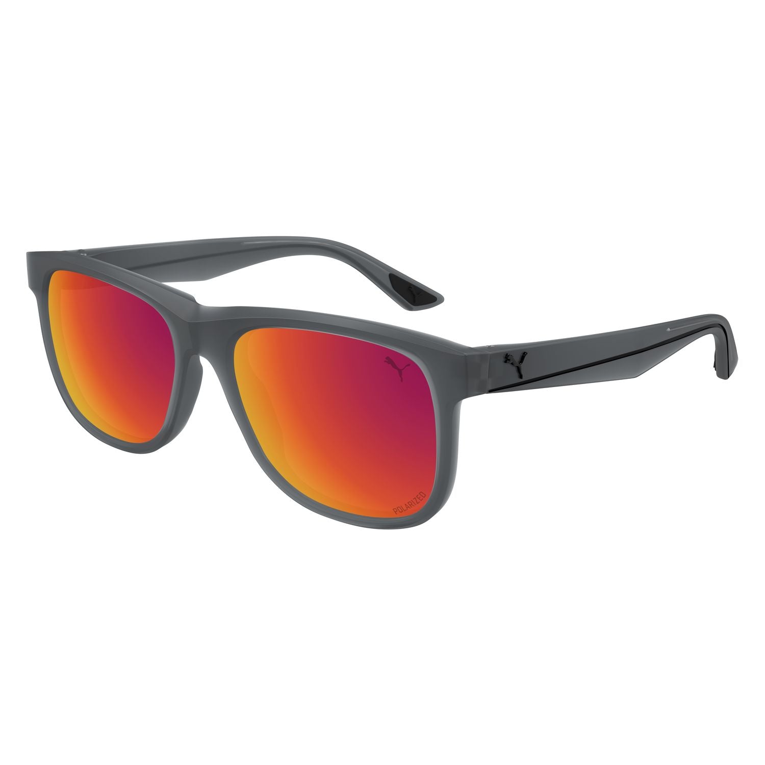 PU0442S Grey injection Sunglasses - Matte Transparent Grey