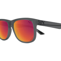 PU0442S Grey injection Sunglasses - Matte Transparent Grey