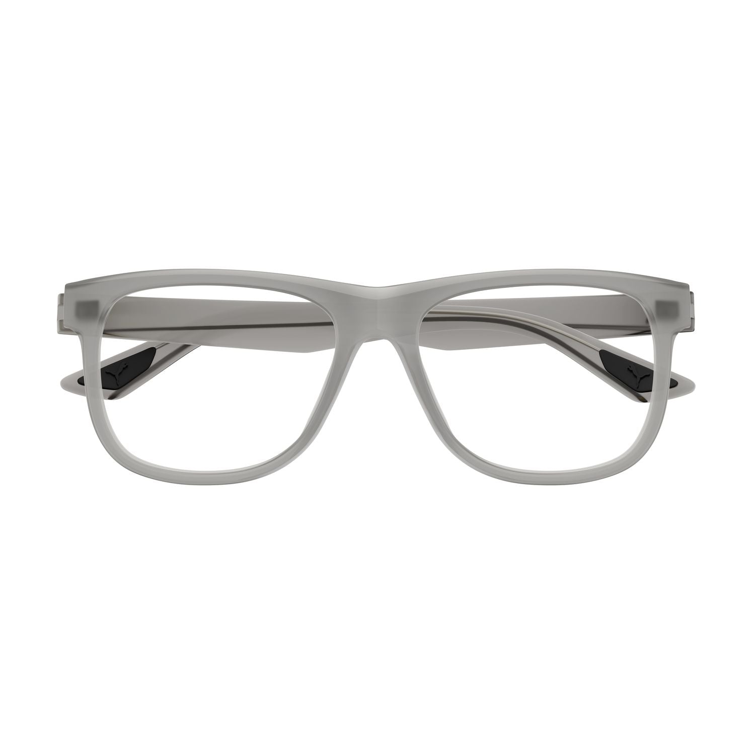 PU0443O Grey injection Optical Frames - Matte Transparent Grey