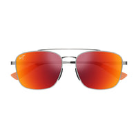 MJ0652SA Blue titanium Sunglasses - Matte Transparent Blue