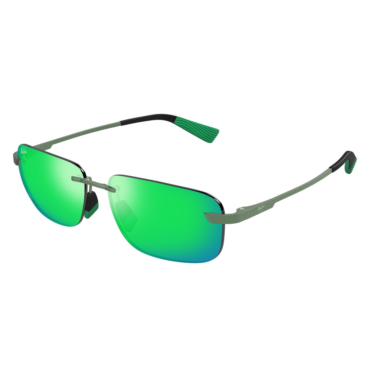 MJ0624S Green titanium Sunglasses - Matte Transparent Green