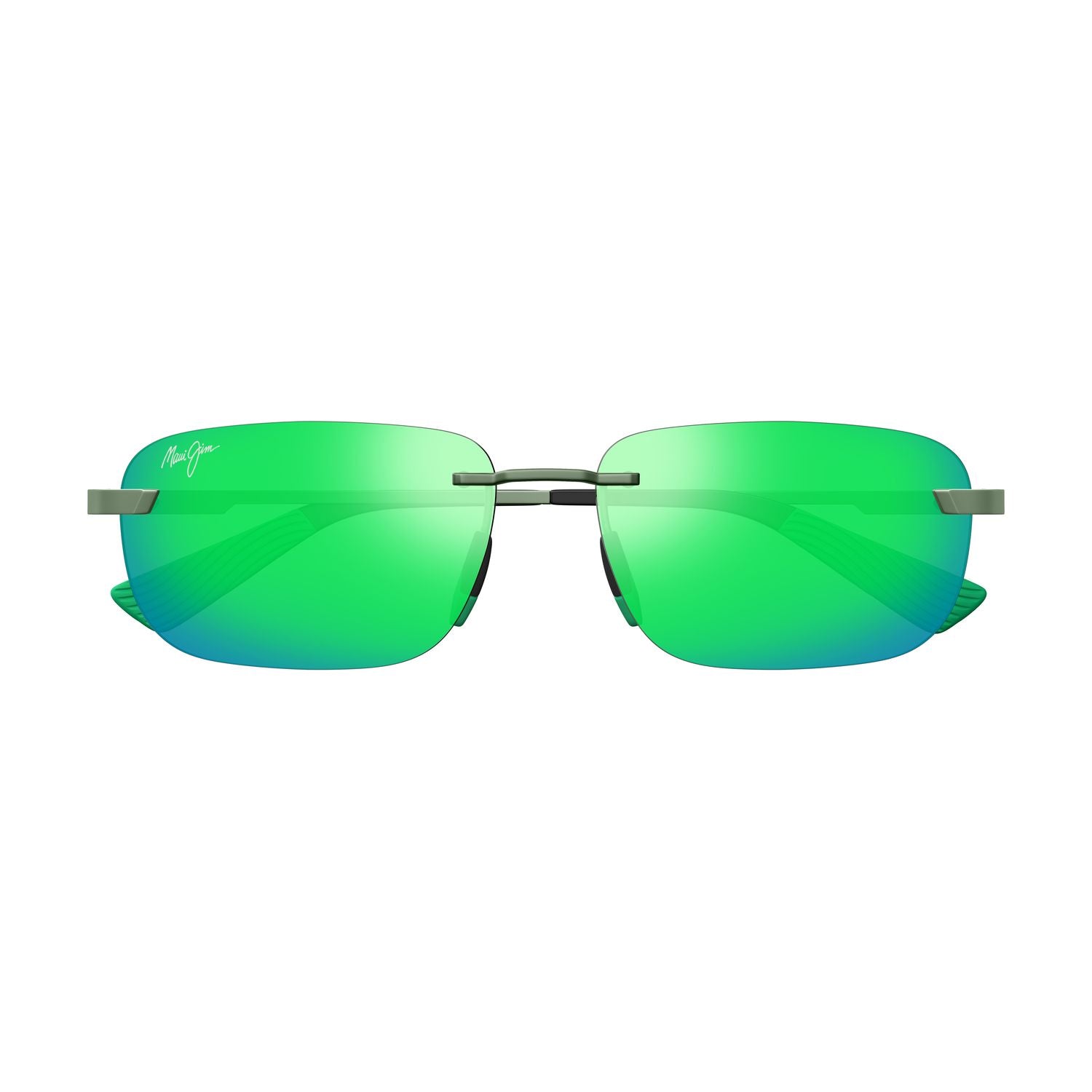 MJ0624S Green titanium Sunglasses - Matte Transparent Green