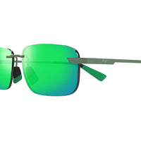 MJ0624S Green titanium Sunglasses - Matte Transparent Green
