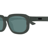 PU0463S Grey recycled injection Sunglasses - Shiny Transparent Grey