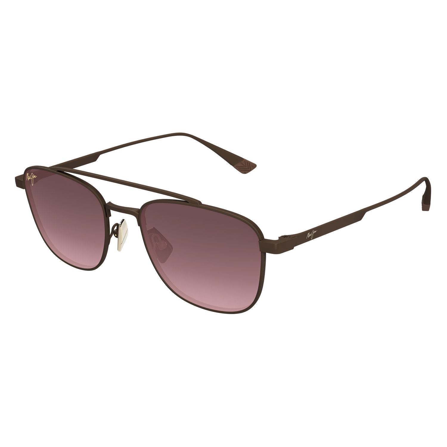 MJ0640S Brown titanium Sunglasses - Shiny Brown