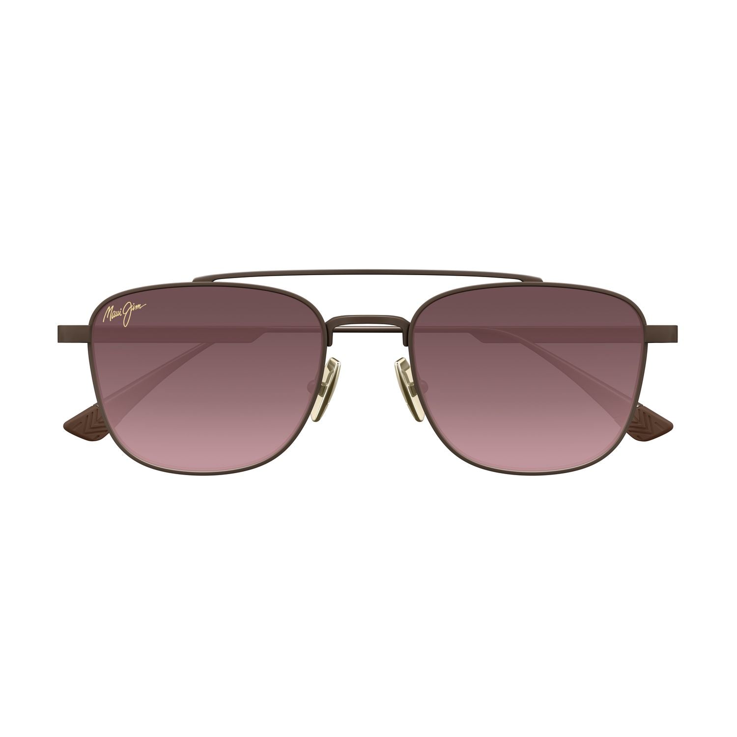 MJ0640S Brown titanium Sunglasses - Shiny Brown