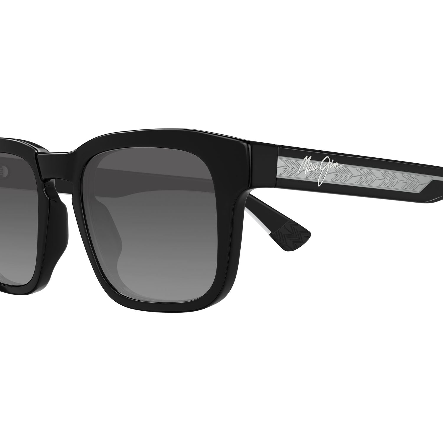 MJ0643S Black bio injection Sunglasses - Shiny Black