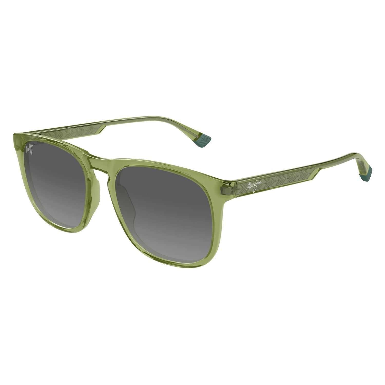 MJ0641S Green bio injection Sunglasses - Shiny Transparent Green