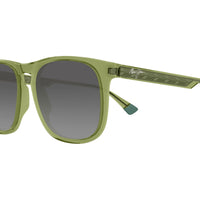 MJ0641S Green bio injection Sunglasses - Shiny Transparent Green