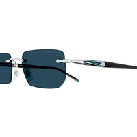 MB0348S Silver metal Sunglasses - Shiny Silver